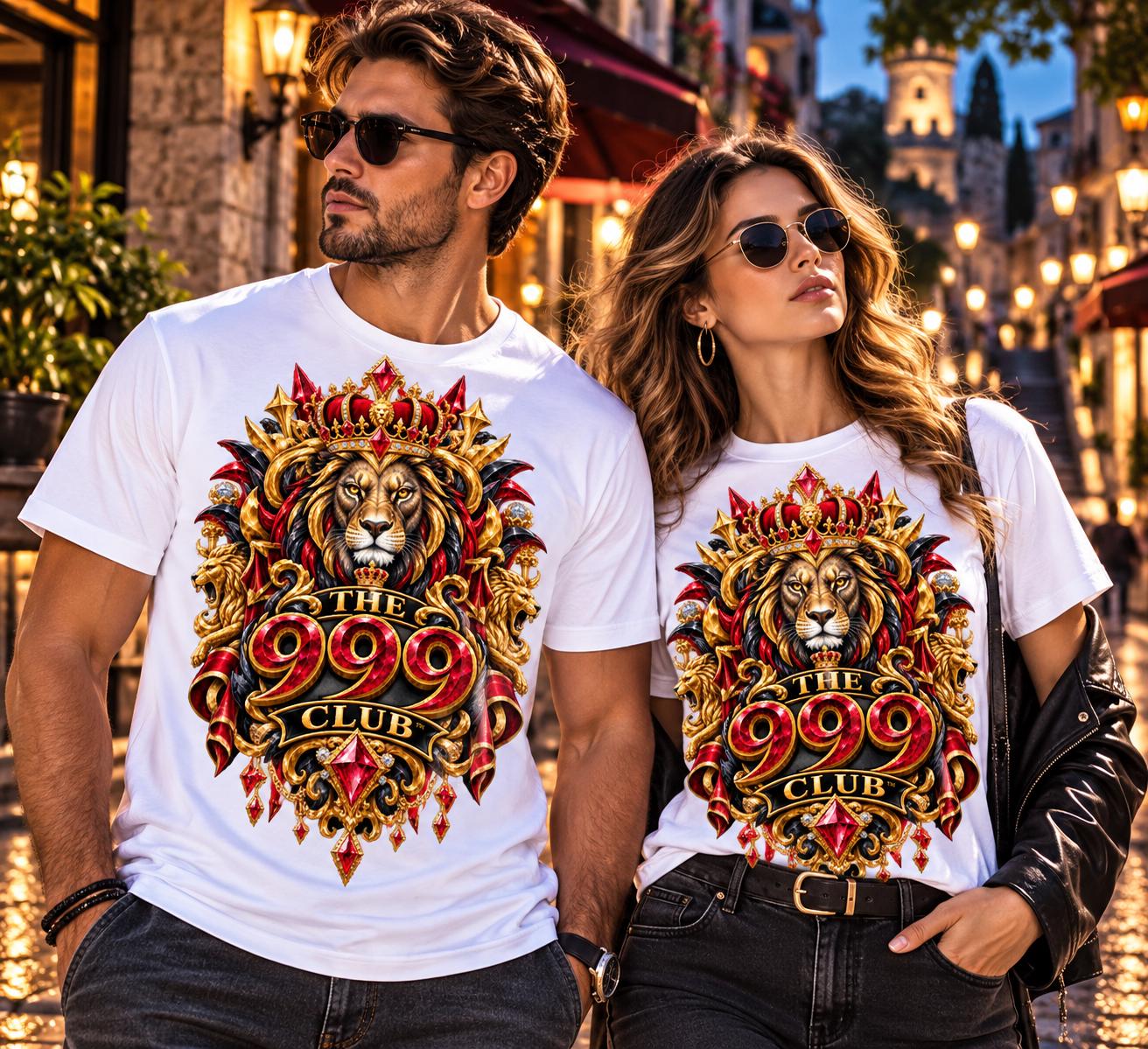 Lion Crest The 999 Club tee | Regal Vintage Lion Graphic
