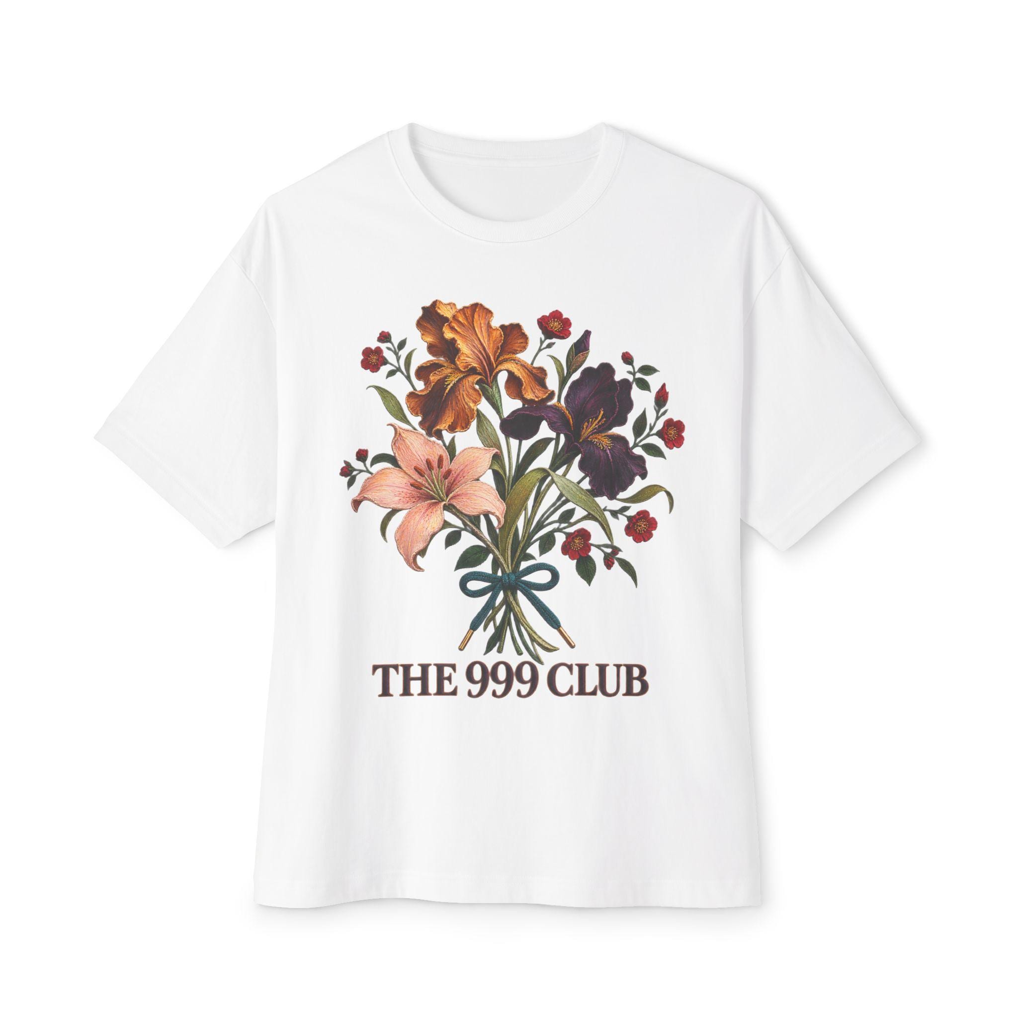 Embroidered Flowers TShirt Aesthetic Floral Graphic Tee Wearable Art Bouquet Shirt Flower Lover Gift Wildflower Summer Top — THE 999 CLUB wearable art