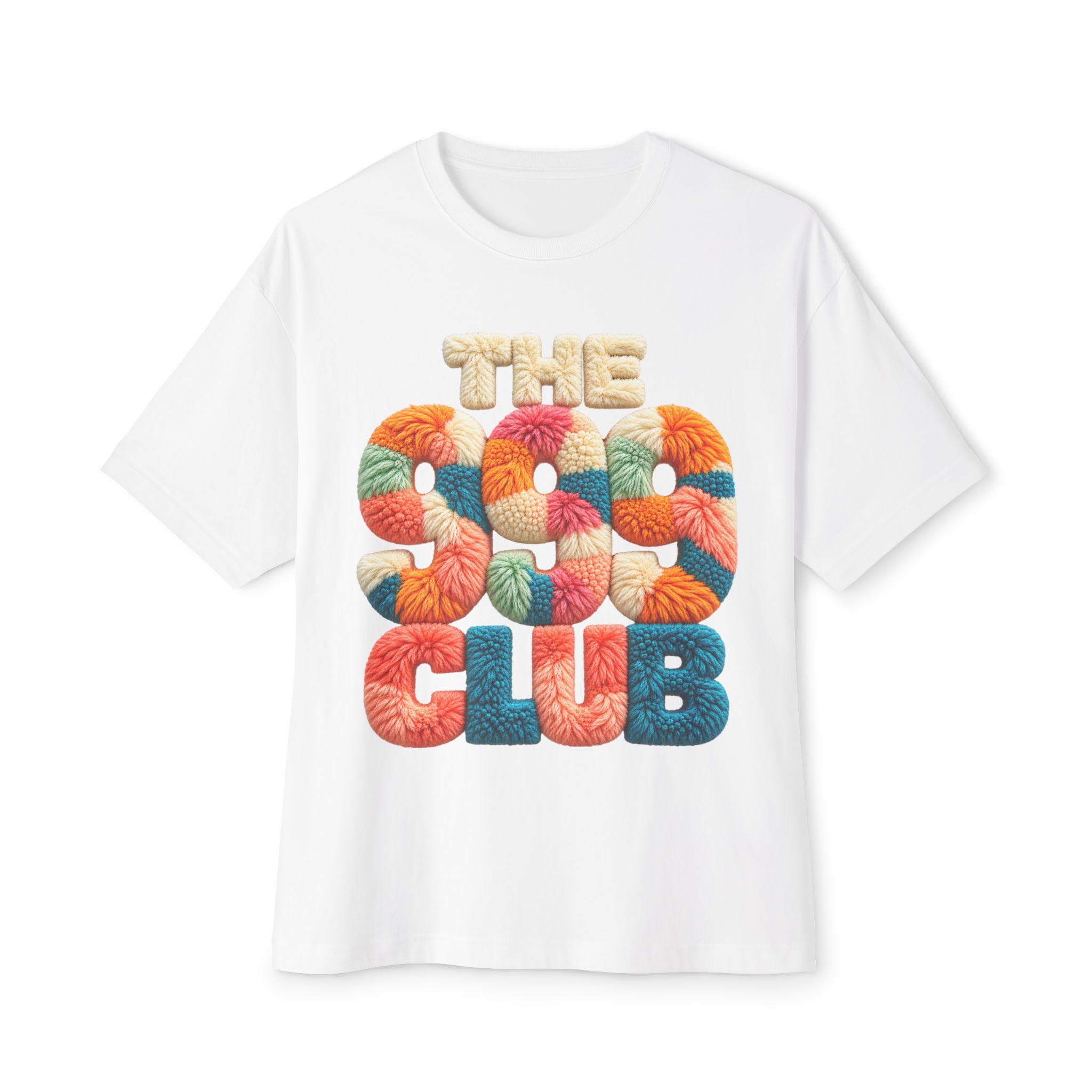 The Boss Club Colorful Text T-Shirt — THE 999 CLUB wearable art