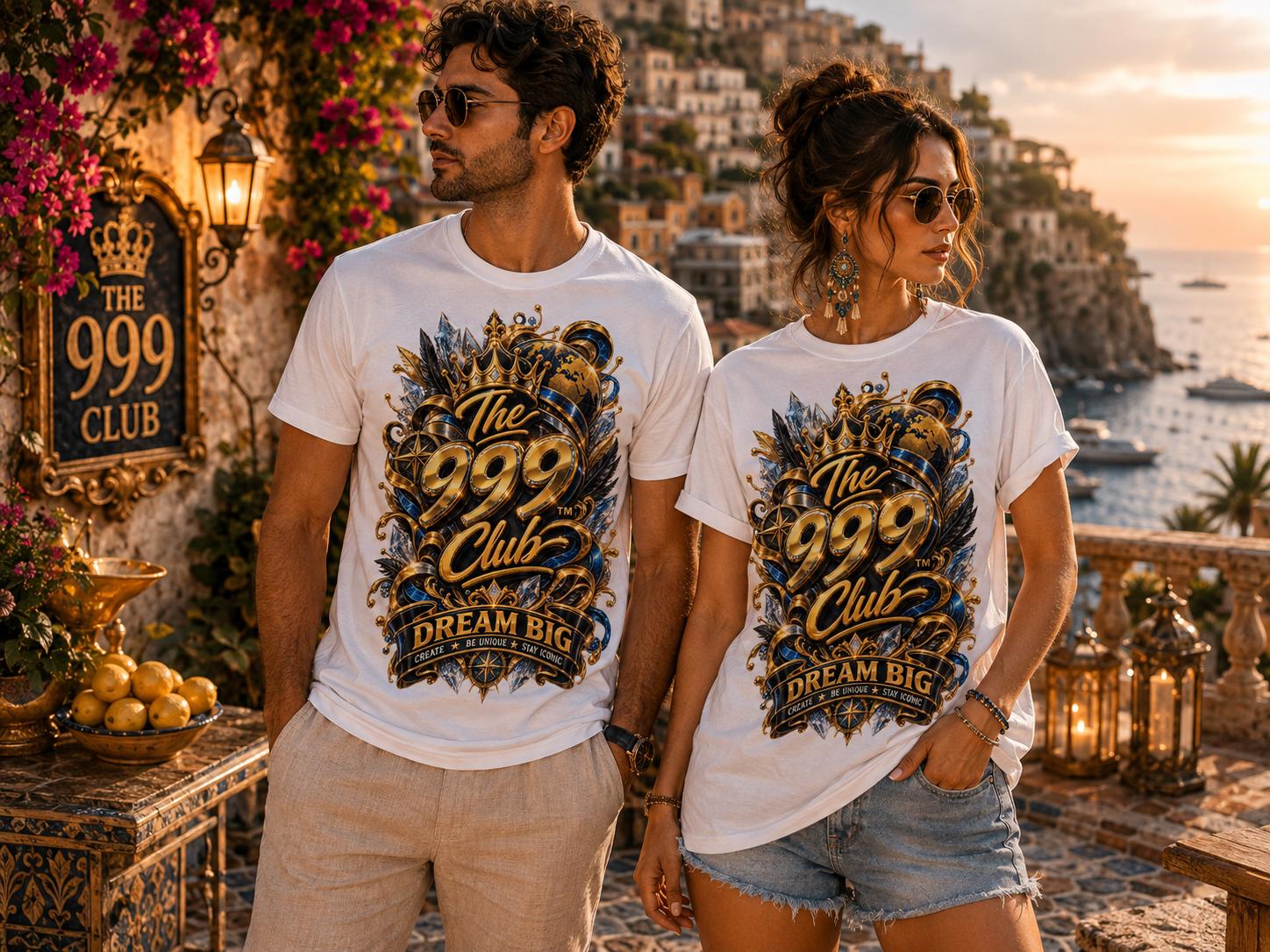 Dream Big T-Shirt, Artistic Crown Design, 100% Cotton Tee, Street Style Top, Gemstone tshirt, Personal Name T-Shirts