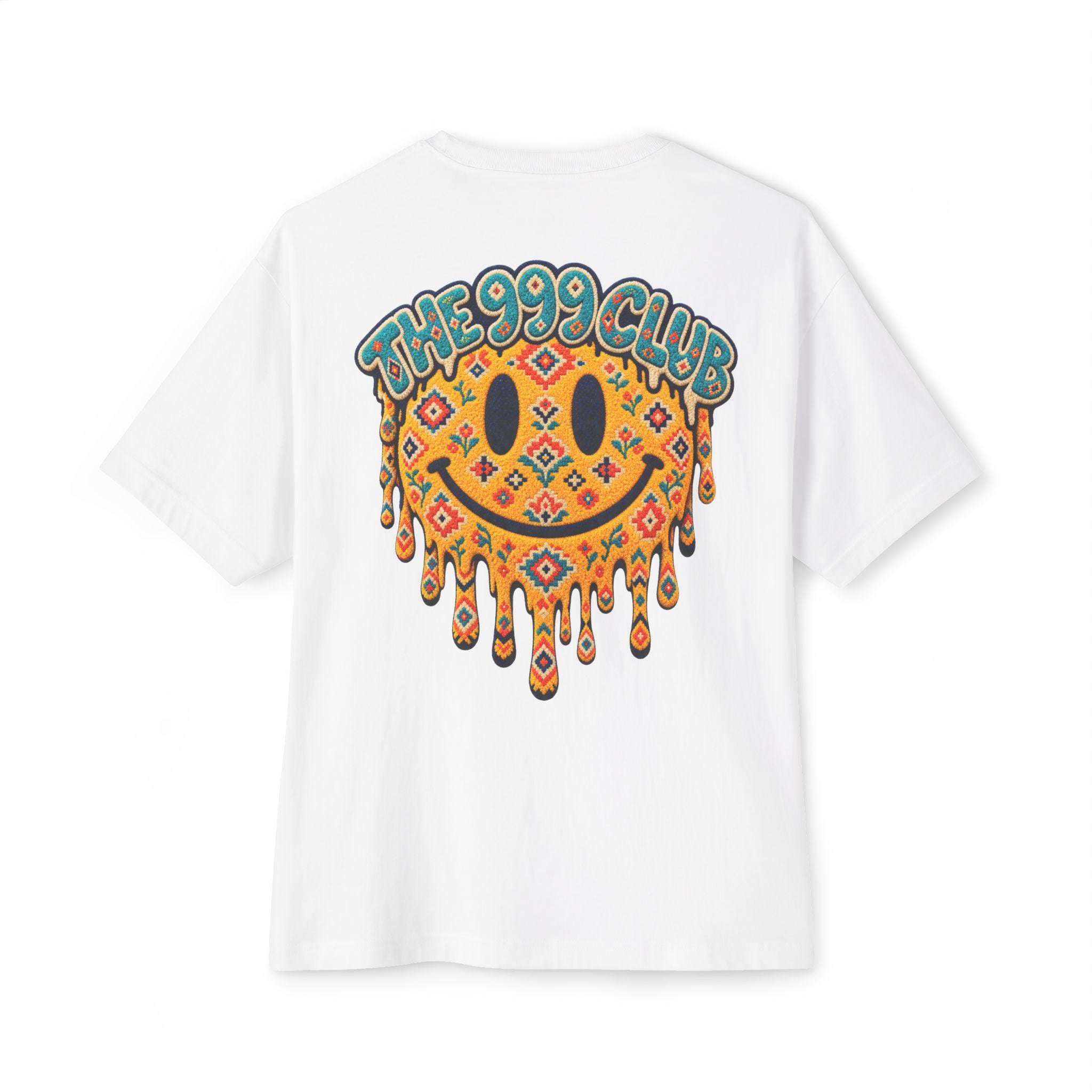 Limited Edition Embroidered T-Shirt, Porcelain Inspired Art, Numbered Wearable Art (001/999) — THE 999 CLUB wearable art