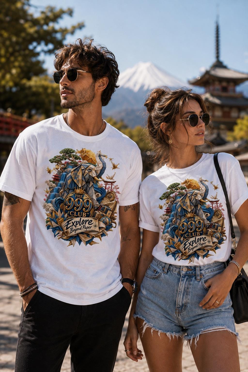 Animal Lover, Explore Magical Places Tee | Elephant Travel Adventure