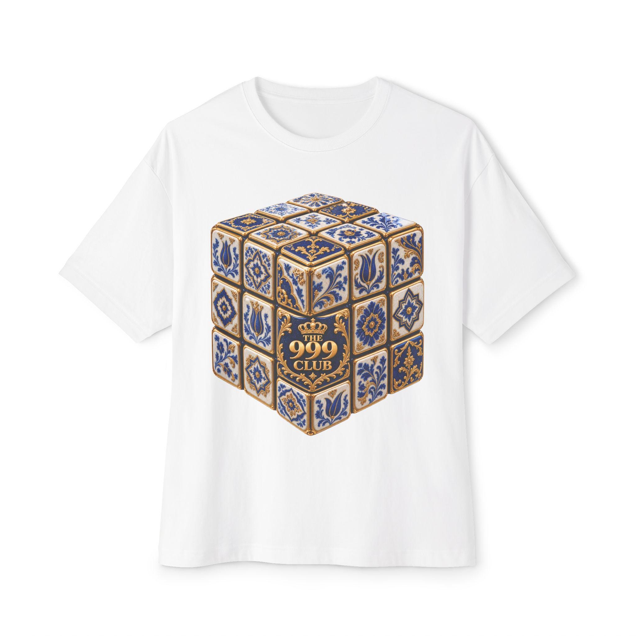 Ceramic Tile Rubik Cube Tee | The 999 Club Tee