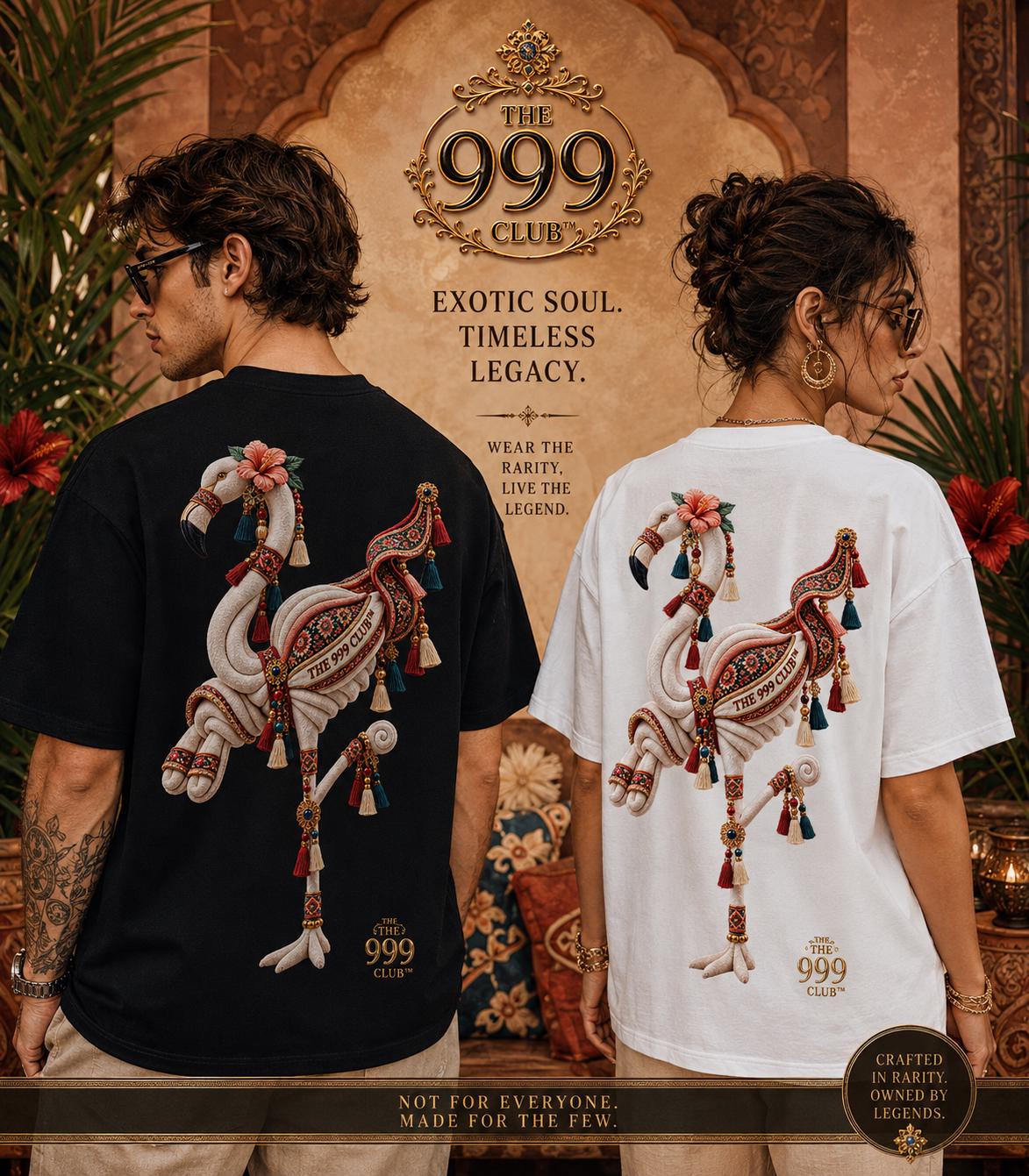 Urban Street Art Graphic Tee: Exotic Soul, Timeless Legacy (Oversized Cotton)