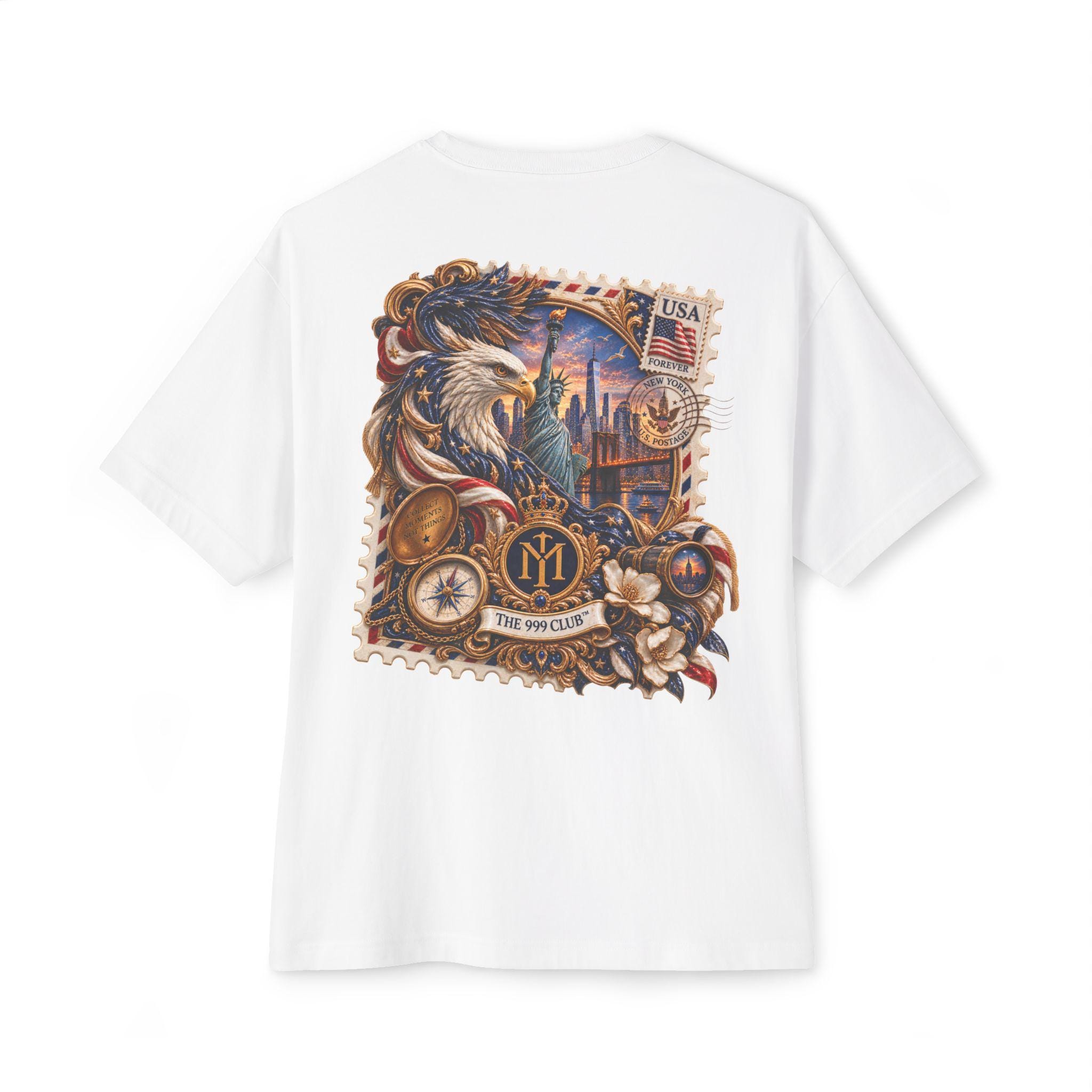 Classic Blank Tee, Postage Stamp