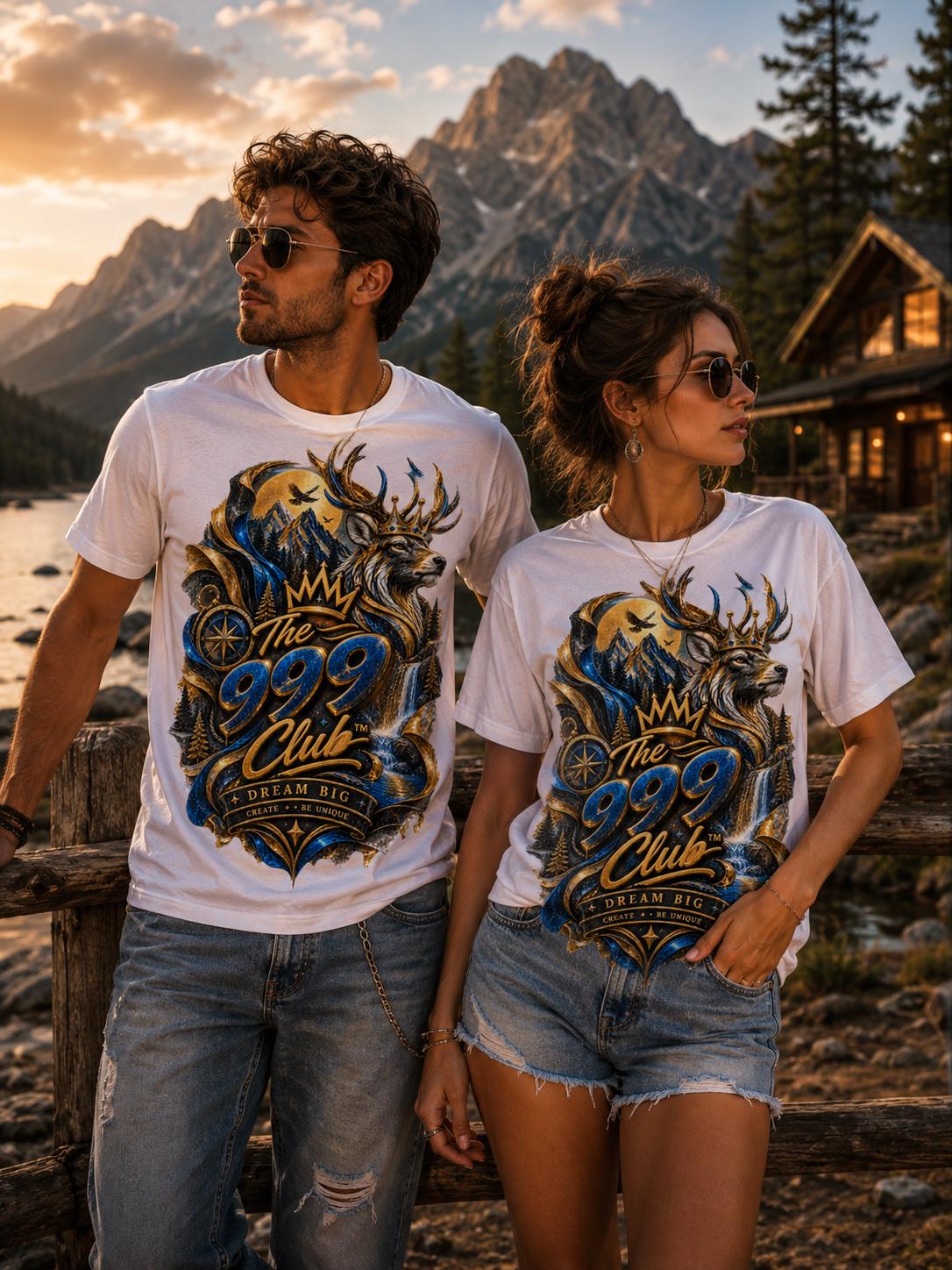 Animal Lover, Wild Design, Wearable Art T-Shirt, Dream Big, Unisex Cotton TeeT-Shirt, Design Tee, Personalized Tshirt