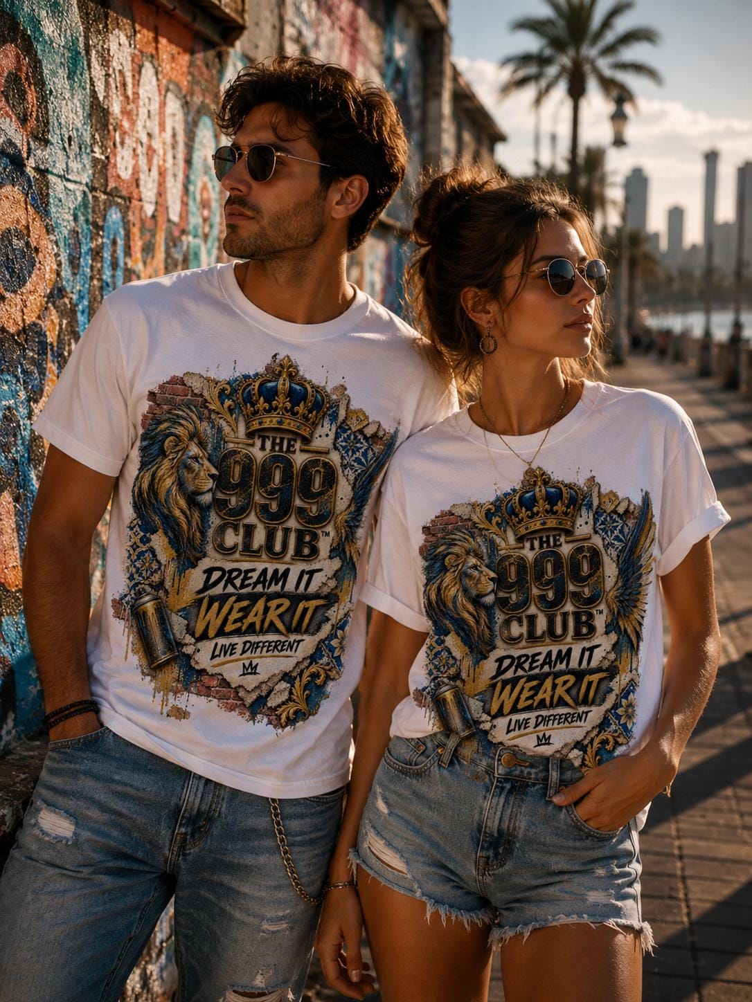 Wall Design, Personalized Art, Lion Crown T-Shirt, Bohemian Art, Unisex Wearable Art (100% Cotton)