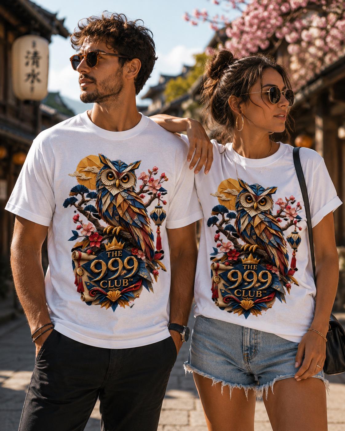 Owl Crest "Animal Lover" Tee | Owl Illustration T-Shirt