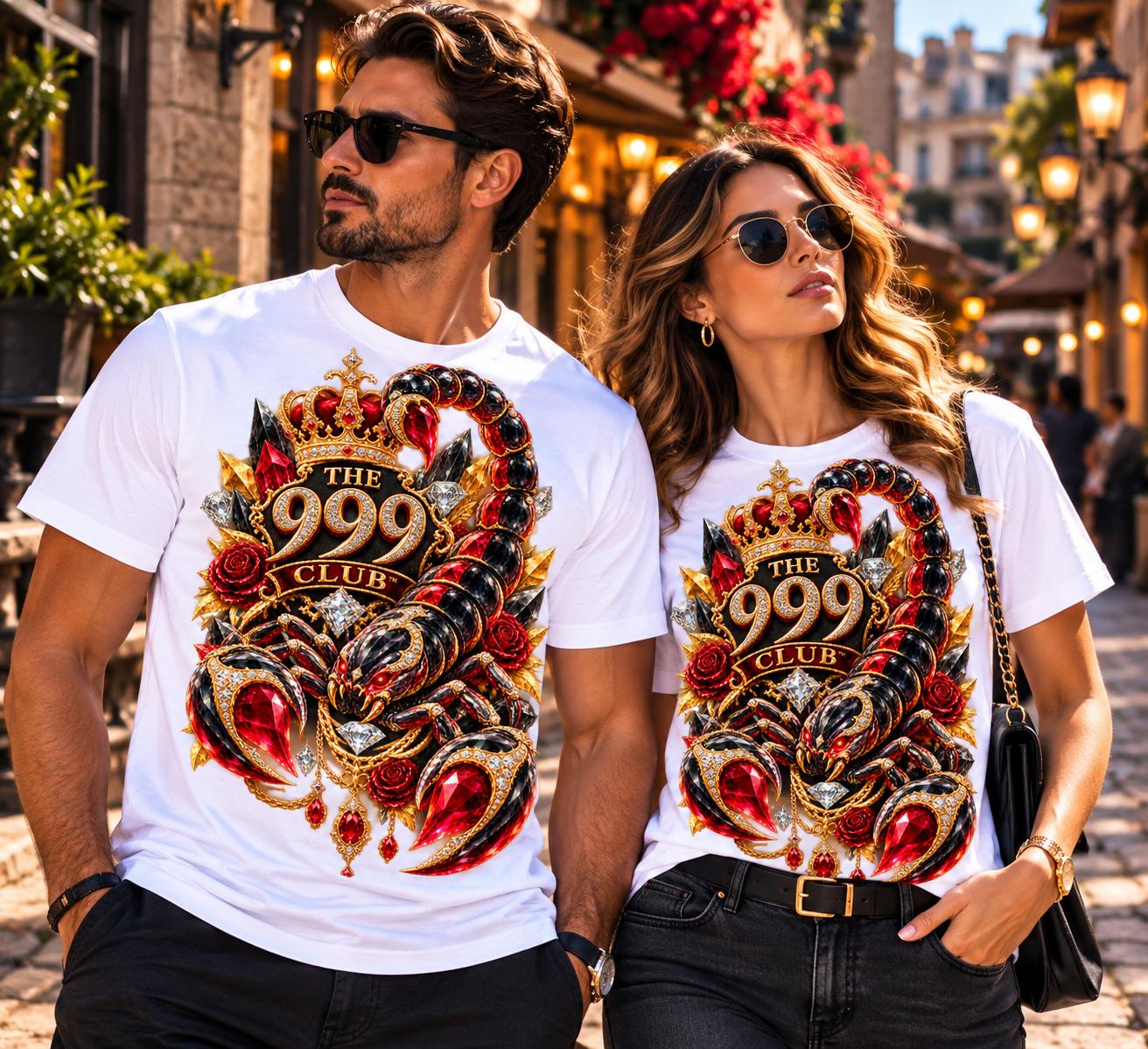 The 999 Club Dragon Emblem Tee | Vintage Crest Graphic Tee