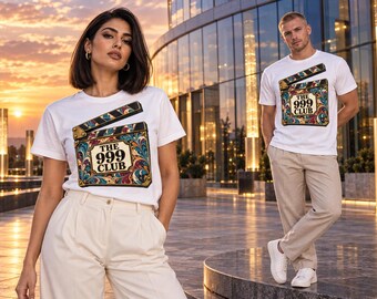 The 999 Club Clapperboard Tee | Vintage Marbled Film Design