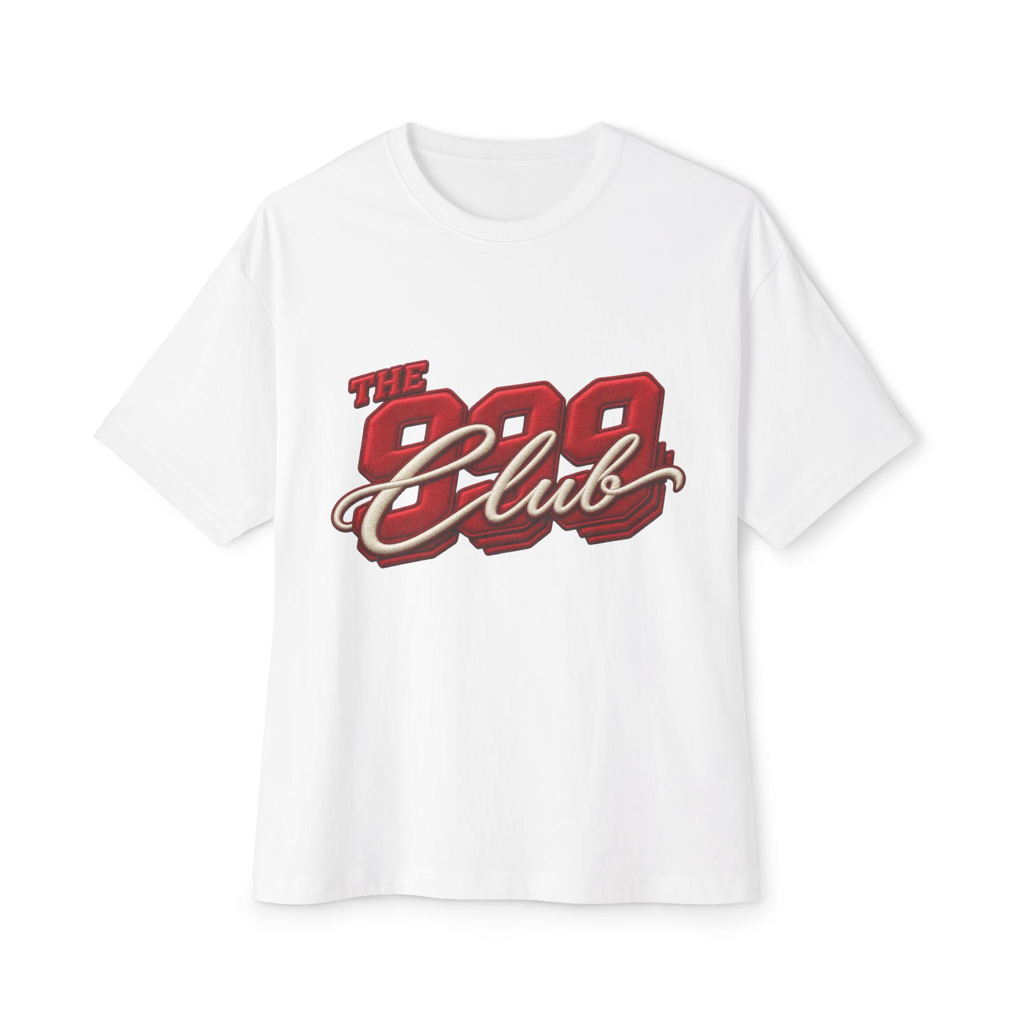 The 999 Club TShirt Black Painted Lucky Numbers Graphic Tee Minimalist Design Special Collection Limited Edition Everyday Wear Red Number — THE 999 CLUB wearable art