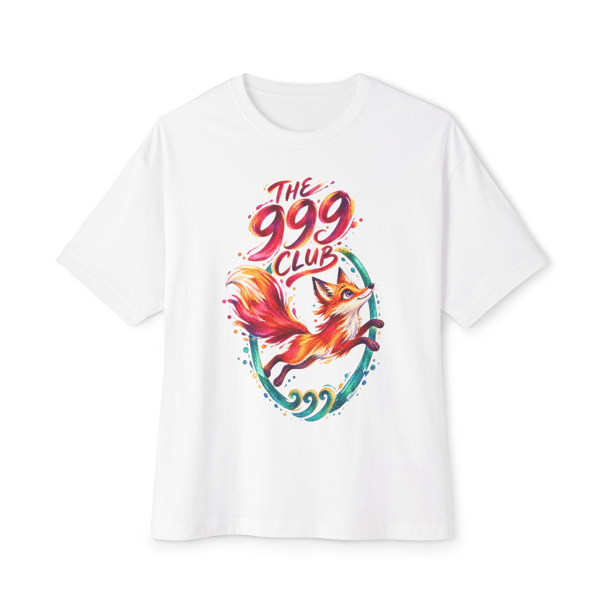 The 999 Club Fox Illustration Tee | Fox Graphic T-Shirt — THE 999 CLUB wearable art