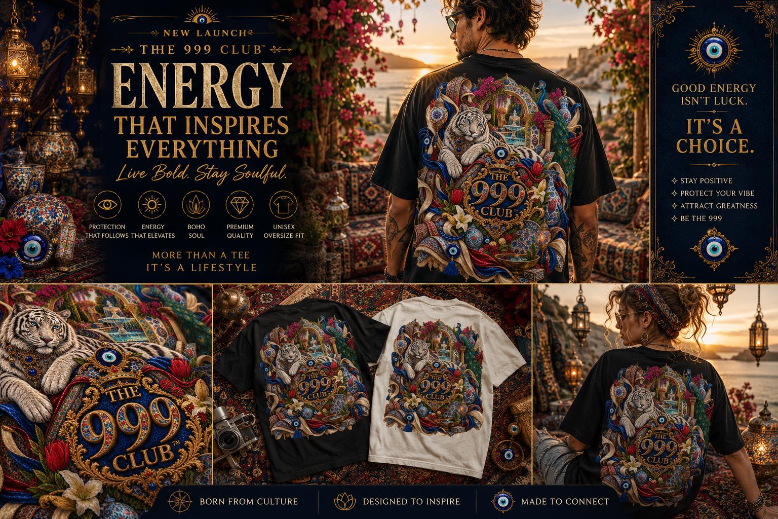 Mosaic Art T-Shirt, Artistic Graphic Tee, Unisex Luxury Back Print Shirt