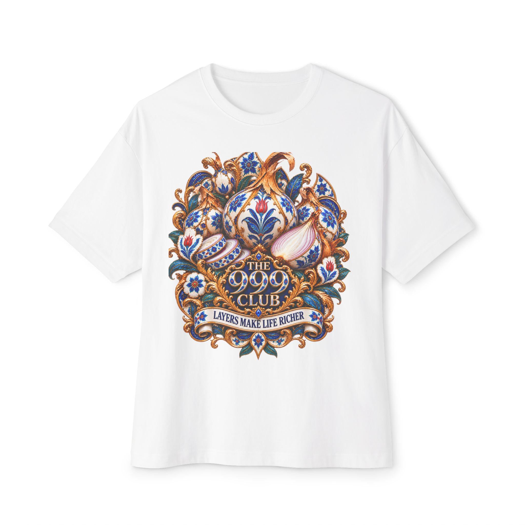 Ladies Make Life Richer Tee | Ornate Floral Crest, Personalized T-shirt