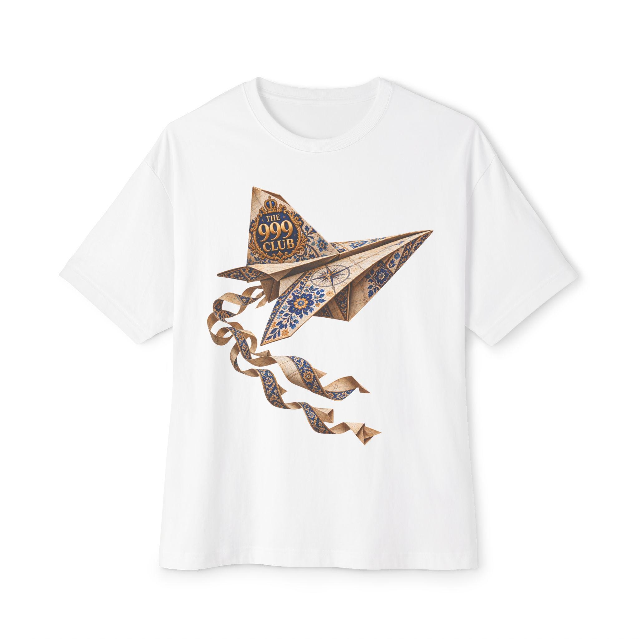Vintage Banknote Paper Airplane tee | Money Origami Shirt