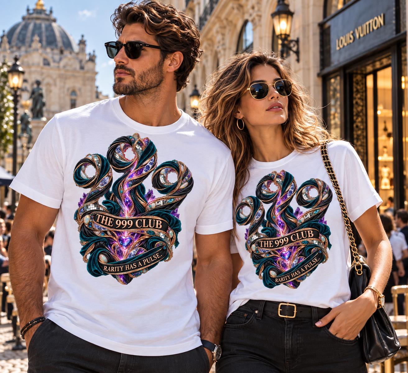 The 999 Club serpent crest Tee | Fantasy snake emblem T-shirt