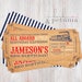 Choo Choo Train Ticket Invitation
