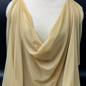 Dark Nude Stretch Mesh, Mesh Fabric, Nude Mesh Material, Sheer Fabric