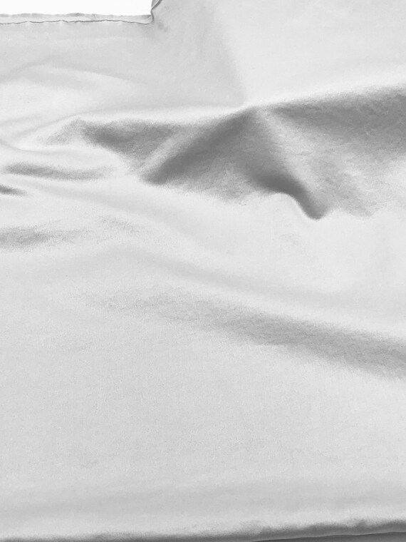 Gray Crushed Semi Satin Fabric, Material, Dress Fabric, Grey Satin - Etsy