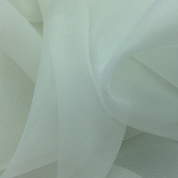 Ivory silk organza material 3 yard