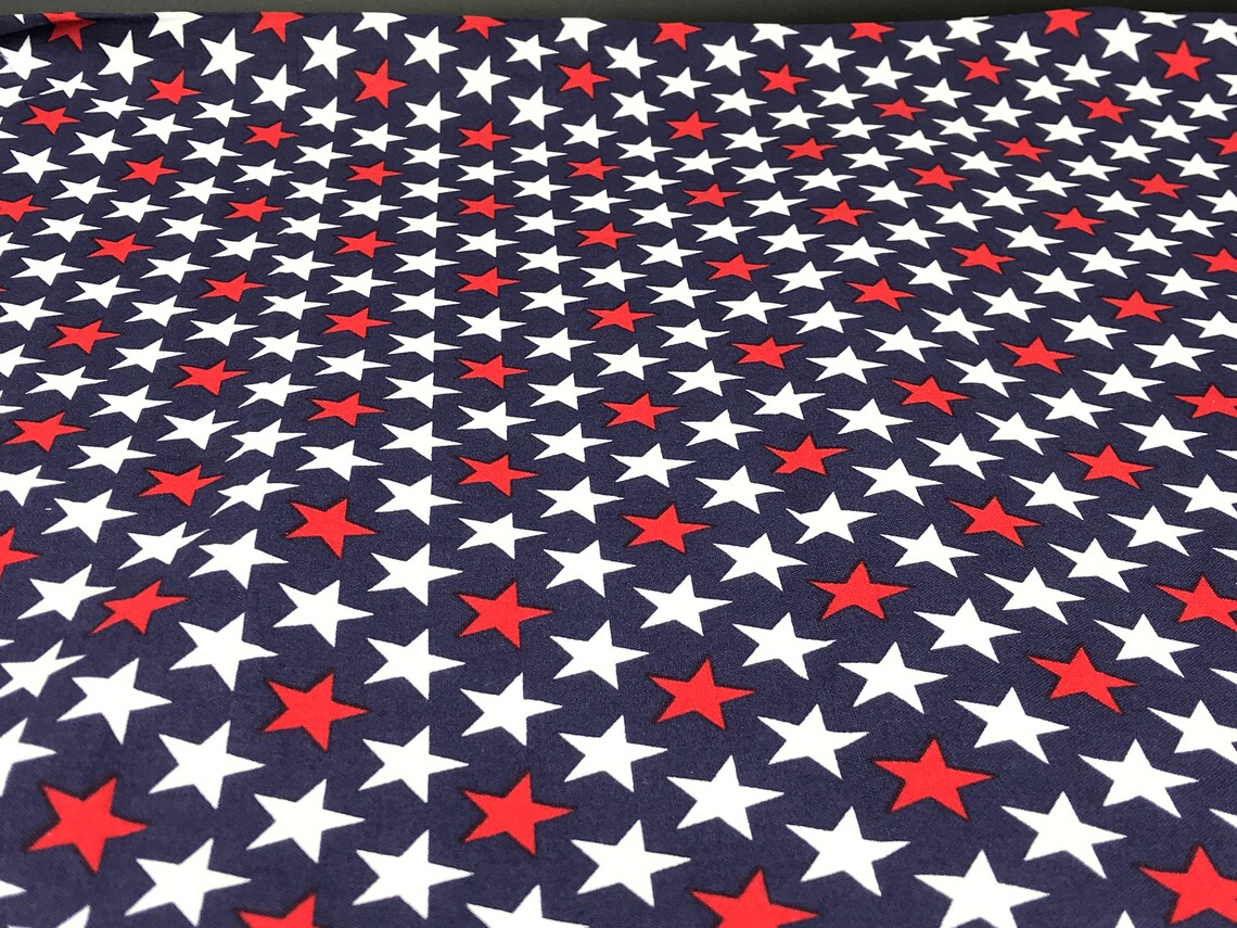 Stars designer cotton fabric joann fun fabrics print material Etsy