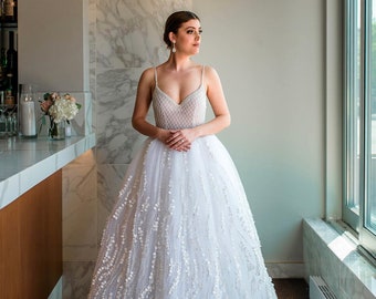 Wedding dress, brides dress, bridal dress, unique wedding dress, designer dress