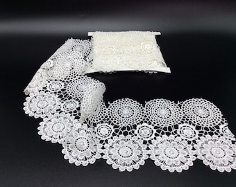 Boho vintage Venise Lace Trim Guipure