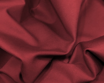 Burgundy Double Face Ponte, Thick Knit Fabric, Thick Knit, Knit Ponte Fabric, Stretch Material, Burgundy Stretch Fabric, 26”x46”