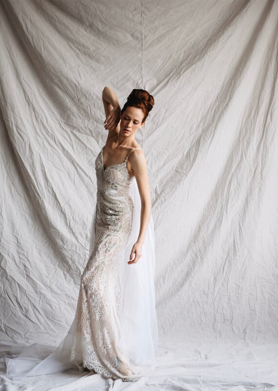 Couture lace wedding dresses cheap