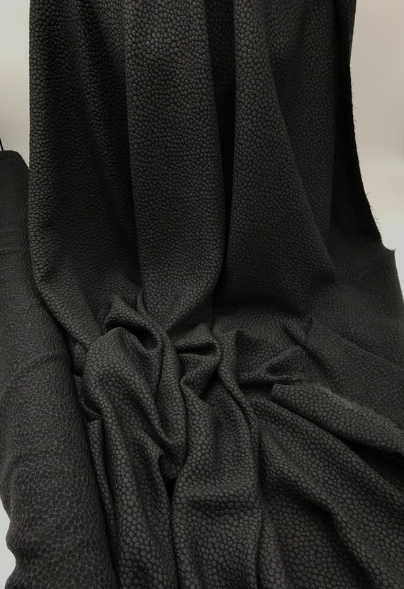 Black Polyester Satin