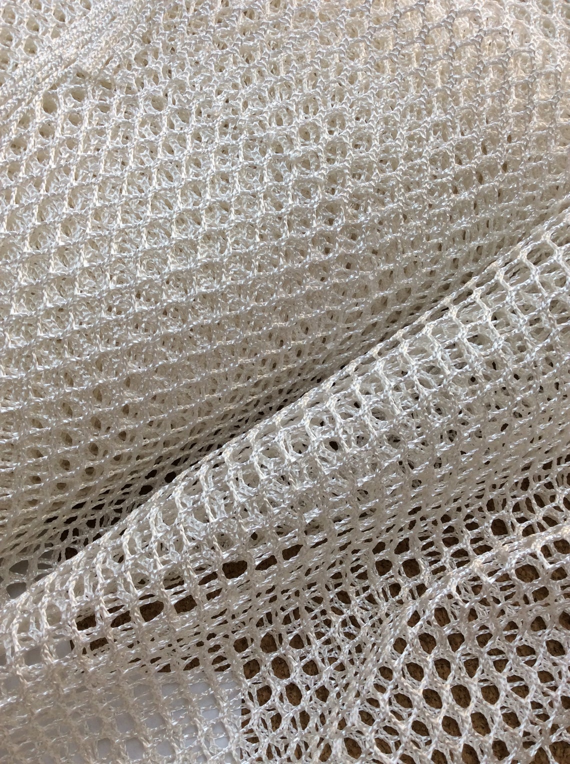 White Net Fabric Square Net Fabric Net Fabric Hole Fabric - Etsy