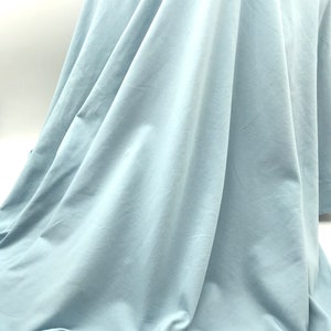 Blue Stretch Knit Fabric, Knit Stretch, BlueFabric, Deep Periwinkle Fabric, Stretchy Fabric, Remnant Fabric, Doll Making
