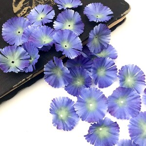Perriwinkle Fabric Flowers, Small Fabric Flowers, Variety Artificial Flowers, Sew On Flowers, Dress Flower, Dress Embellishment, Flowers
