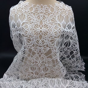 Guipure Lace bridal fabric Embroidery, venise lace, boho style lace