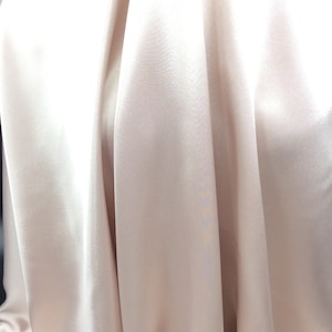Beige/satin fabric,crepe material