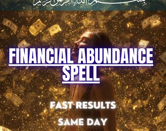 Incantesimo di abbondanza finanziaria / Rituale per prosperità, energia monetaria e opportunità