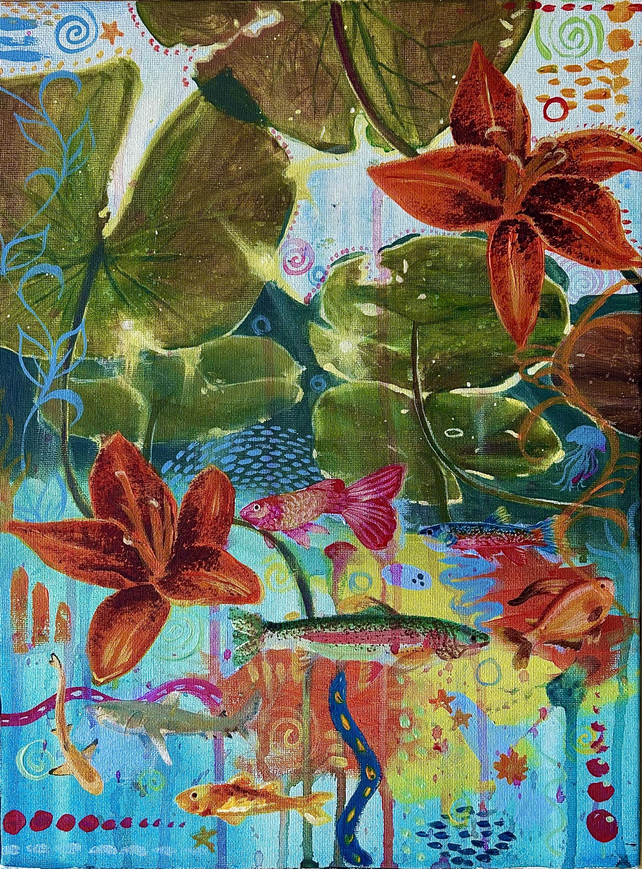 絵画 Acrylic painting A3 A3 Acrylic Painting - Etsy