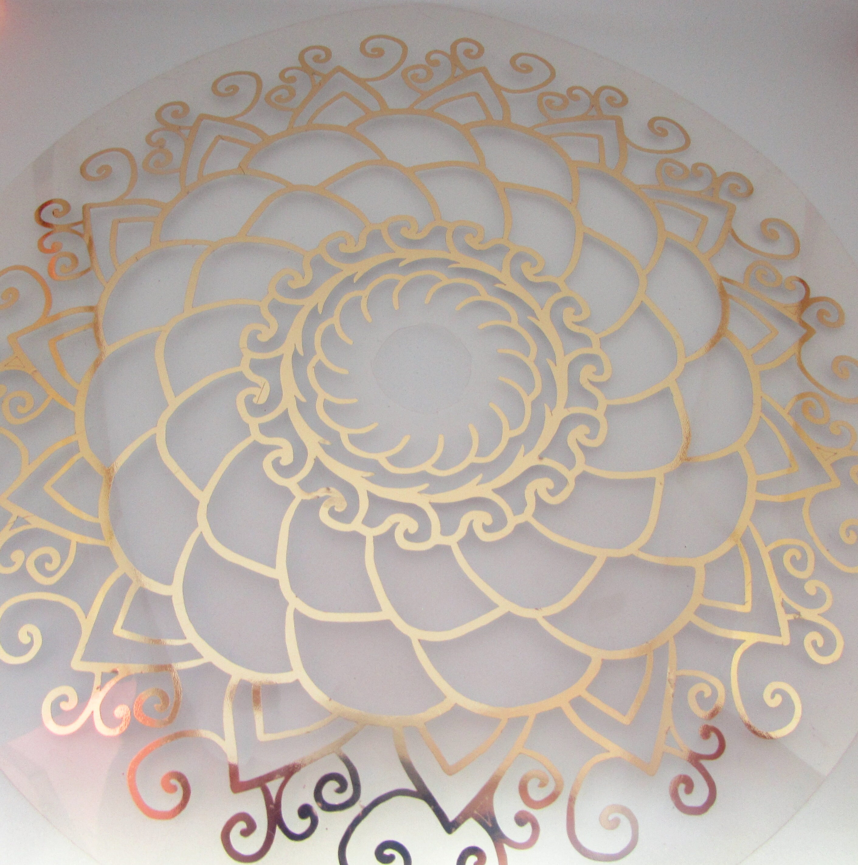 Mandala Zentangle Iron On Decal Graduation Cap Decor Etsy