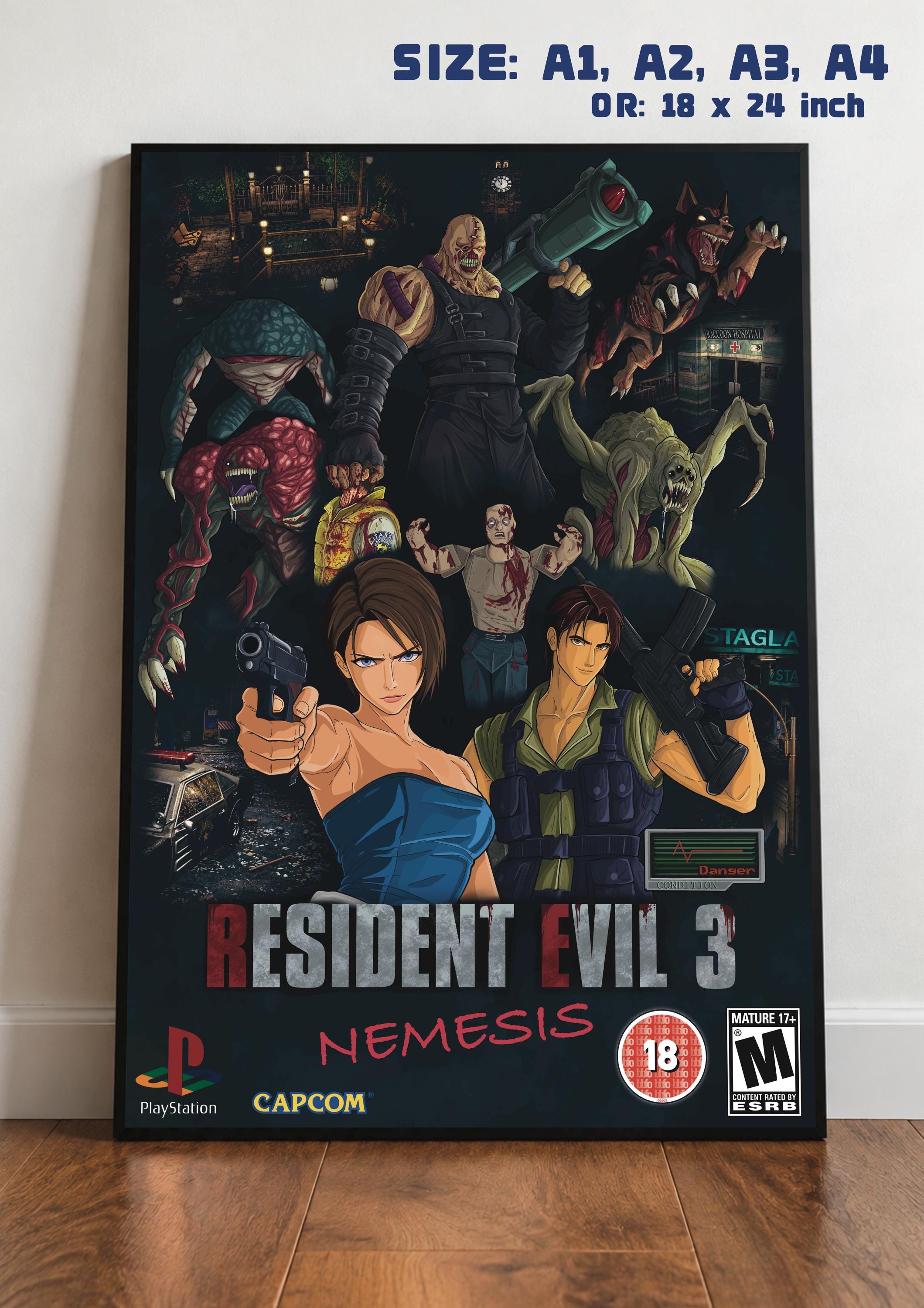 Jill Valentine Poster - Etsy