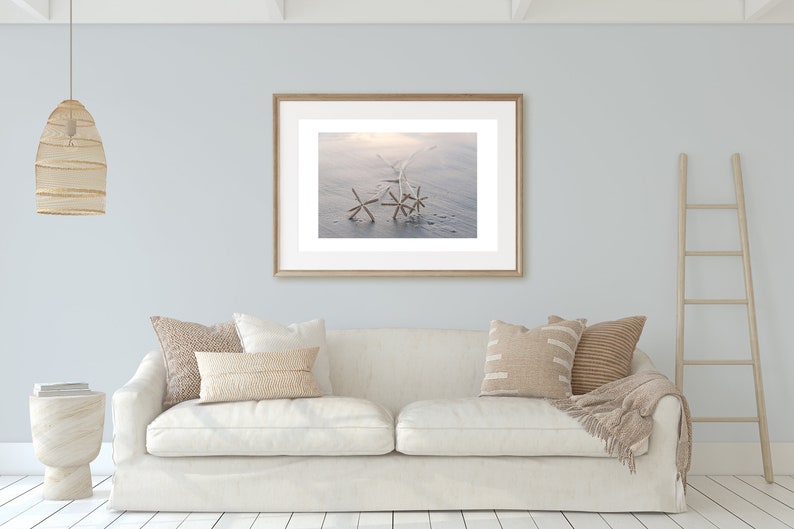New Smyrna Beach Blue Grey Neutral Beach Decor Coastal Art Travel Photography Florida Coast Wall Art Seascape Beach Photography