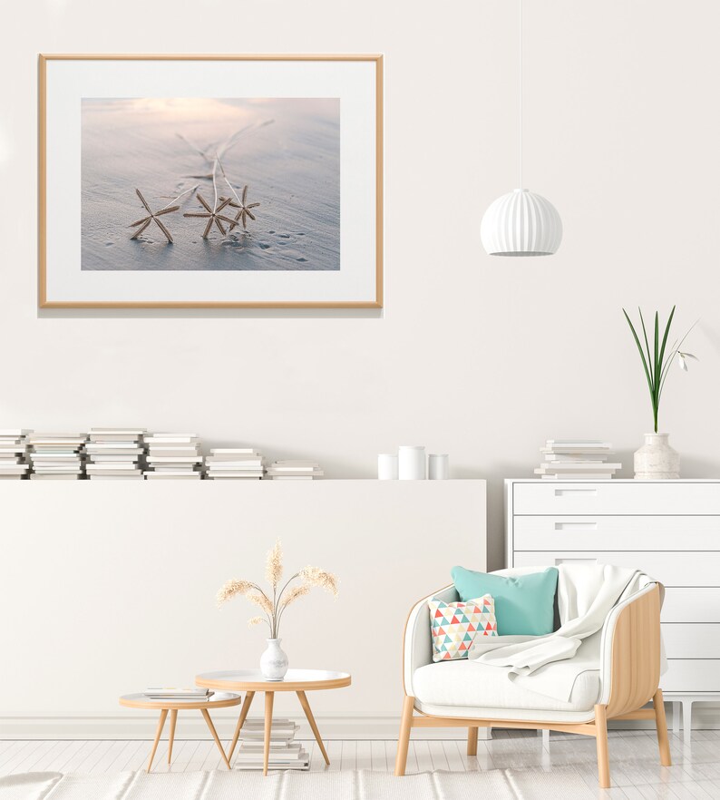 New Smyrna Beach Blue Grey Neutral Beach Decor Coastal Art Travel Photography Florida Coast Wall Art Seascape Beach Photography