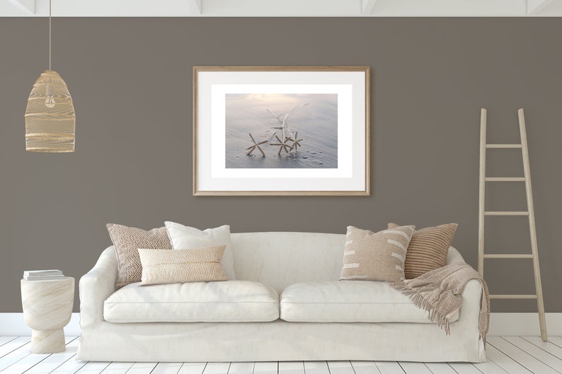 New Smyrna Beach Blue Grey Neutral Beach Decor Coastal Art Travel Photography Florida Coast Wall Art Seascape Beach Photography