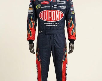 F1 Dupont Racing Suit - Jeff Gordon DuPont NASCAR Racing Suit - Custom Race Suit - All Sizes