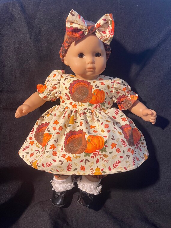 Bitty Baby Dress Thanksgiving 15