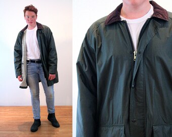Lands End Barn Coat Etsy