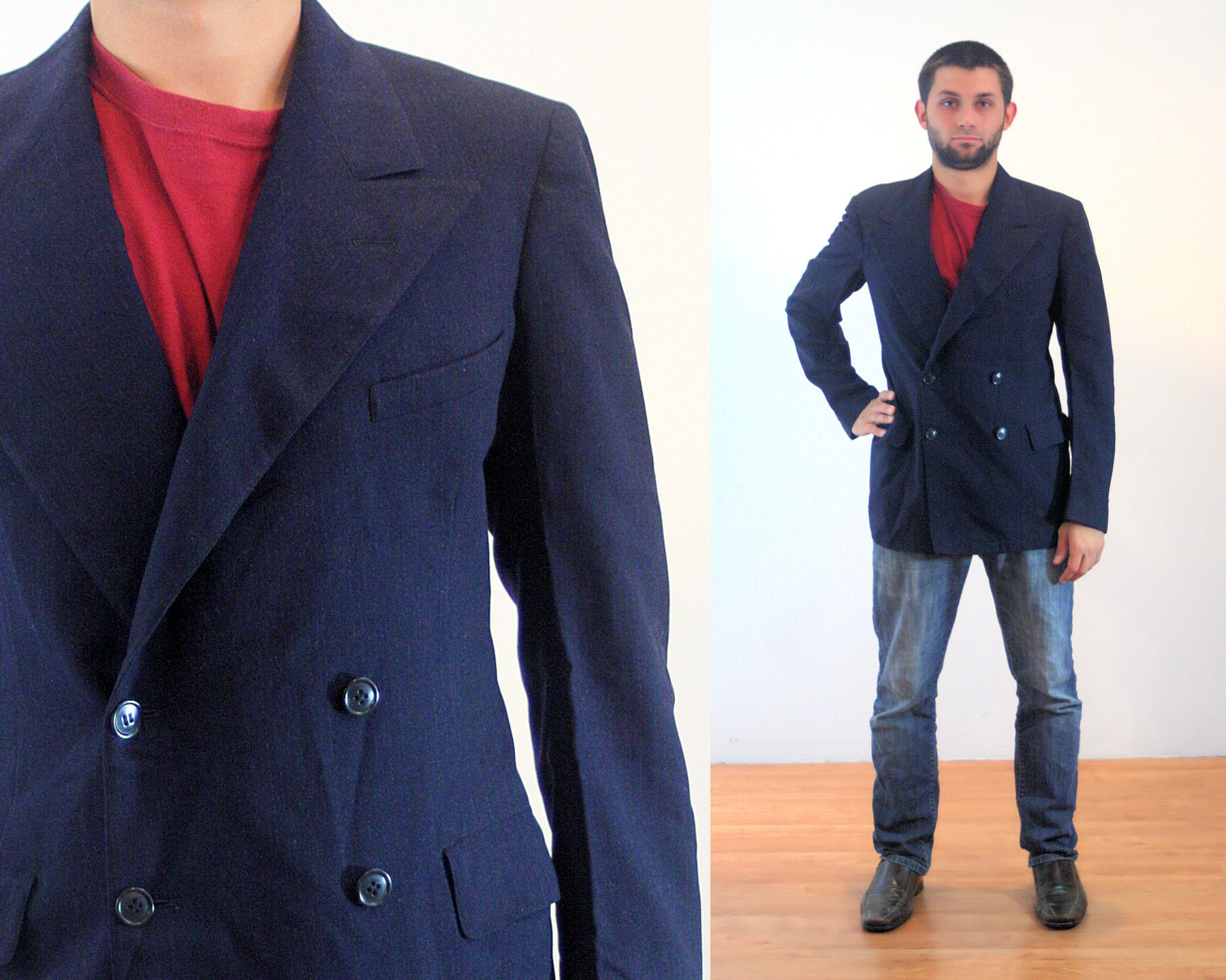 pinstripe blazer men