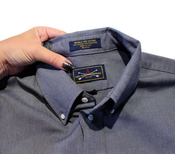 Vintage Arrow Oxford Shirt - Etsy 