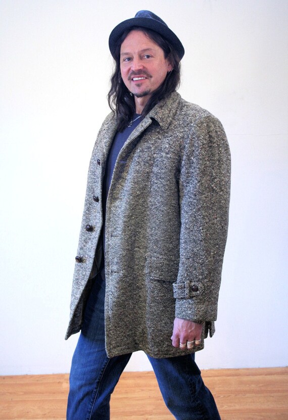 mens insulated wool coat