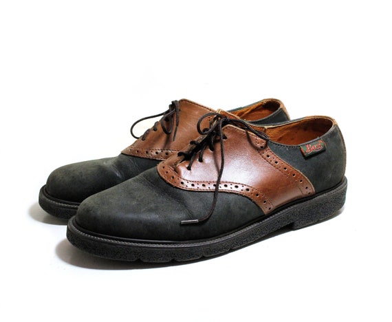 bass saddle oxfords