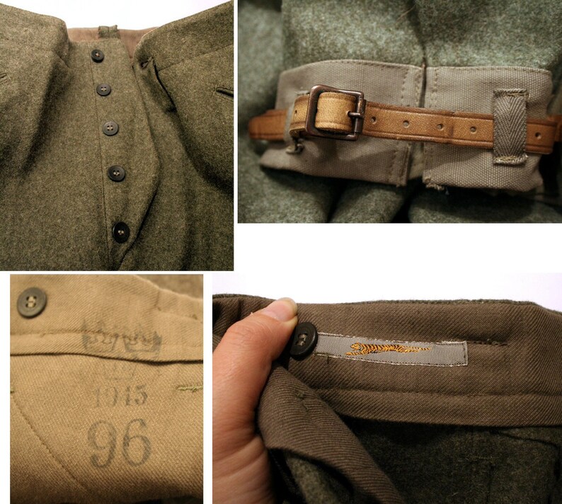 wool army pants